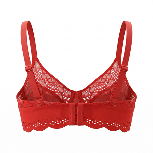 Load image 1 in gallery view. Simone Pérèle Implicite Lace Non-Padded Underwired Sheer Bra - 20H319