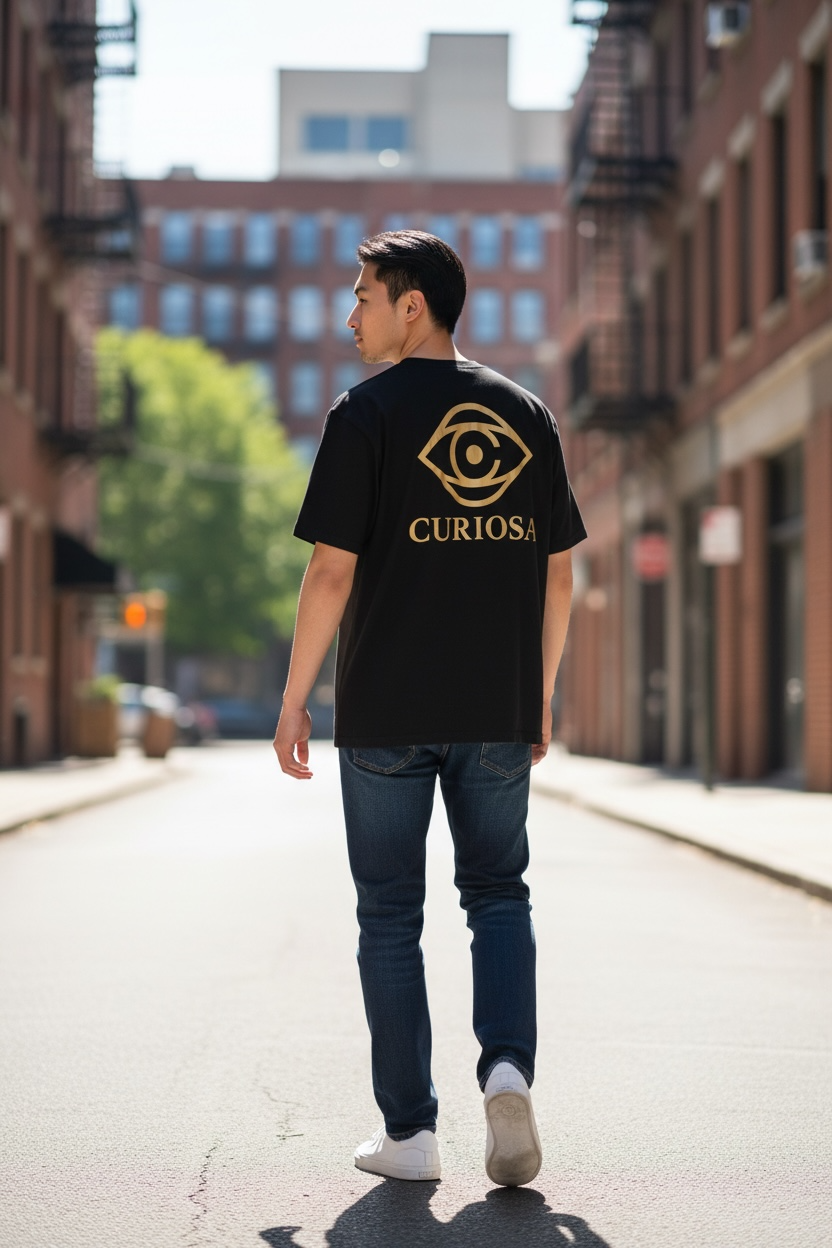 Curiosa Signature Logo T-Shirt