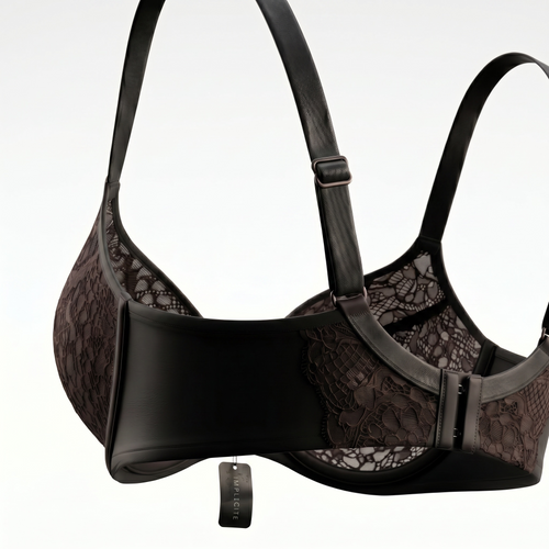 Load image 1 in gallery view. Simone Pérèle Implicite Lace Non-Padded Underwired Sheer Bra - 20H319