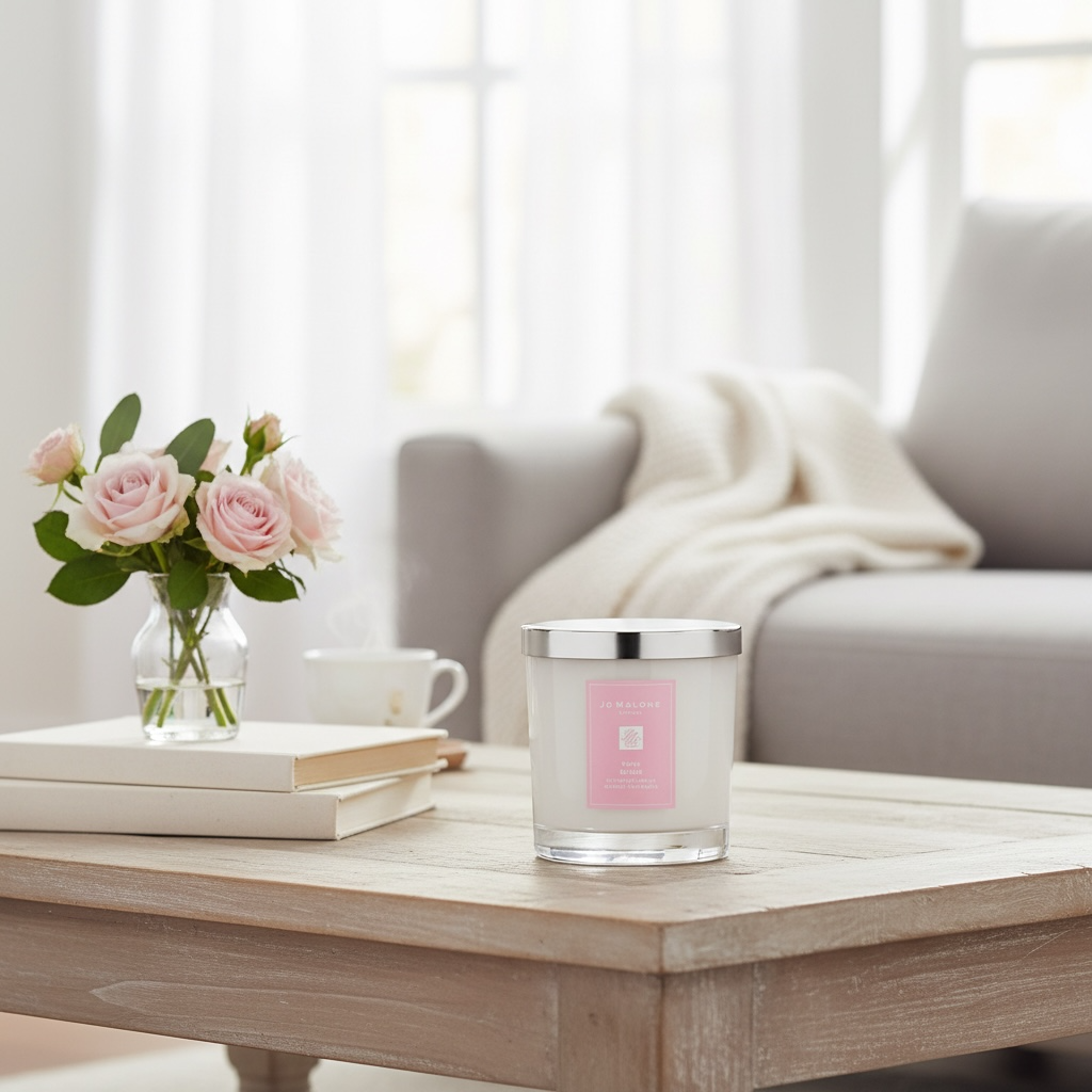 Jo Malone London Rose Blush Scented Candle 7 Oz 200 G
