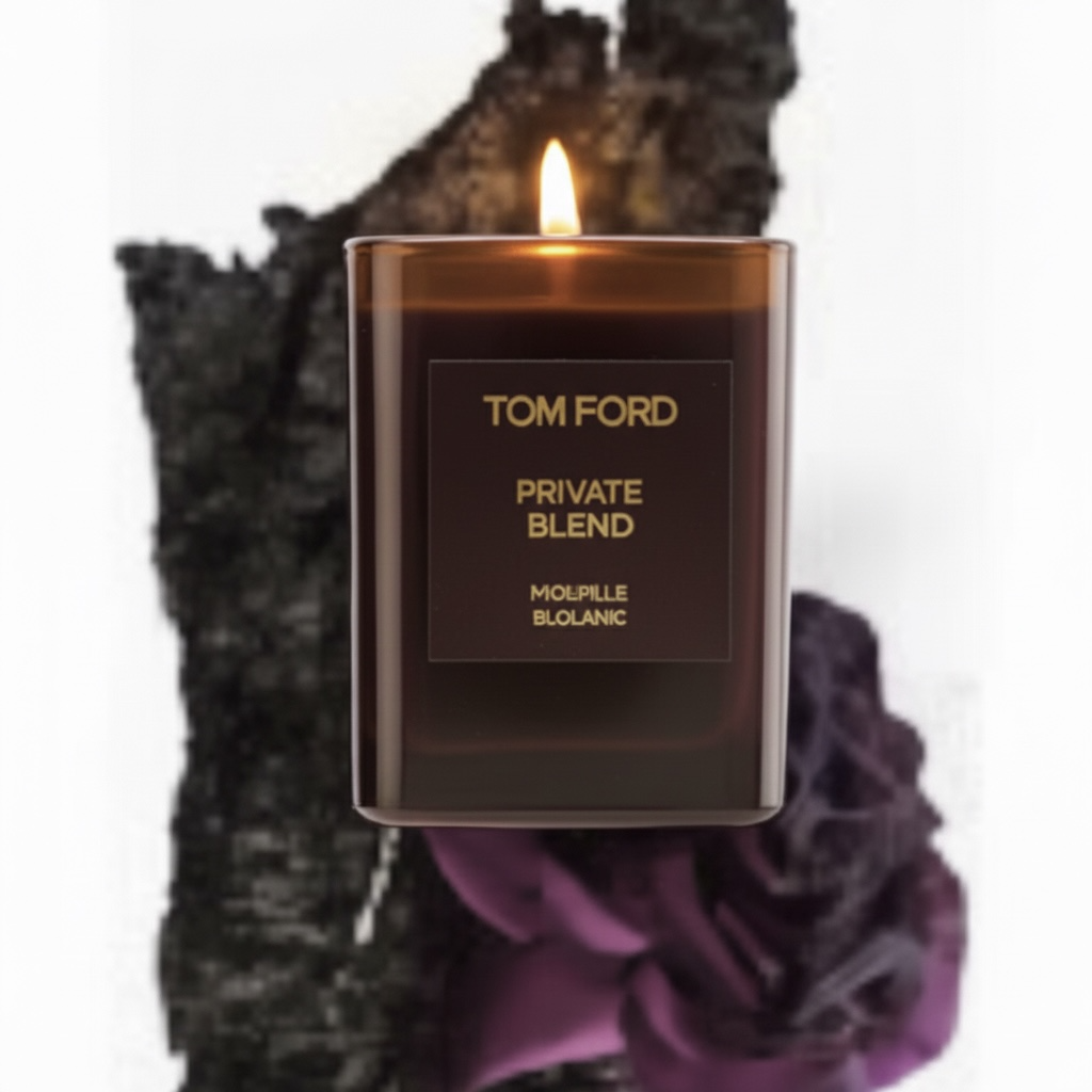 Tom Ford Ebene Fume Scented Candle 2.25 Inch 5.7 Cm