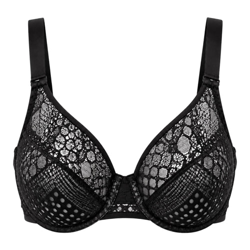 Load image 1 in gallery view. Simone Pérèle Implicite Lace Underwired Sheer Bra
