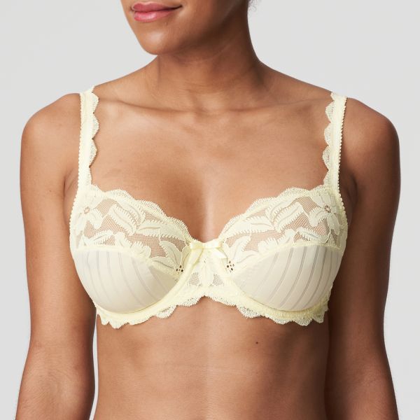 Curiosa - Marie Jo Ani 0102610 Full Cup Bra Limonada Yellow Luxury Underwired Non-Padded 36B–38C