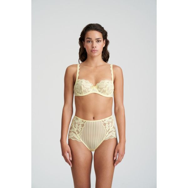 Curiosa - Marie Jo Ani 0102610 Full Cup Bra Limonada Yellow Luxury Underwired Non-Padded 36B–38C